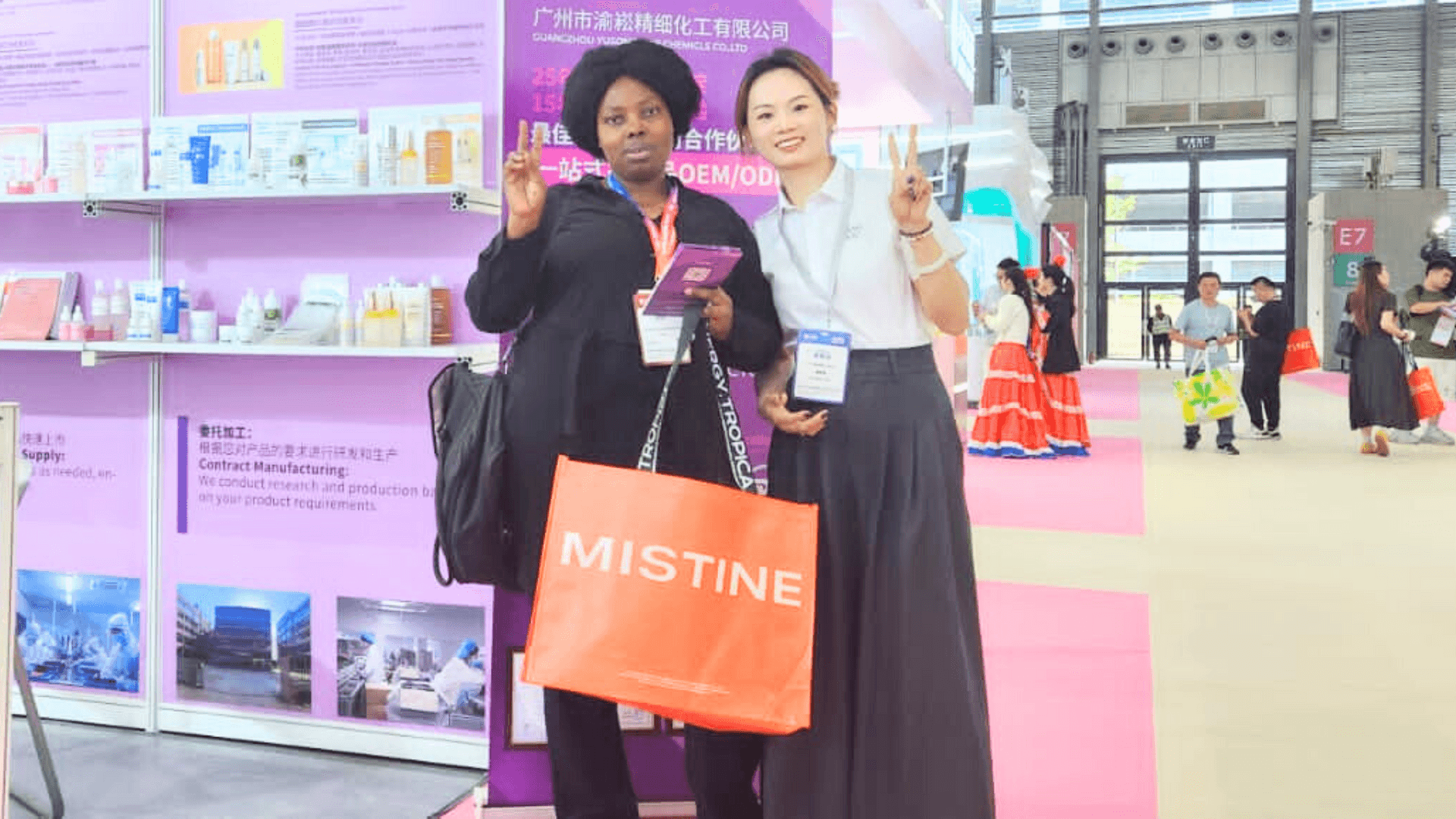 mLab supported startup founder Lebogang goes to China Beauty Expo